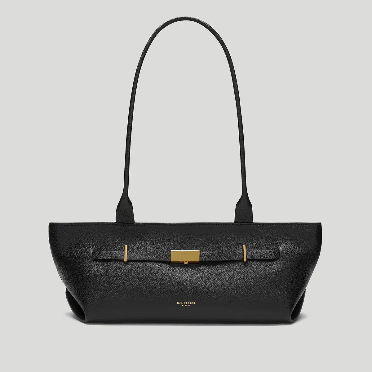 The New York Shoulder Black Small Grain